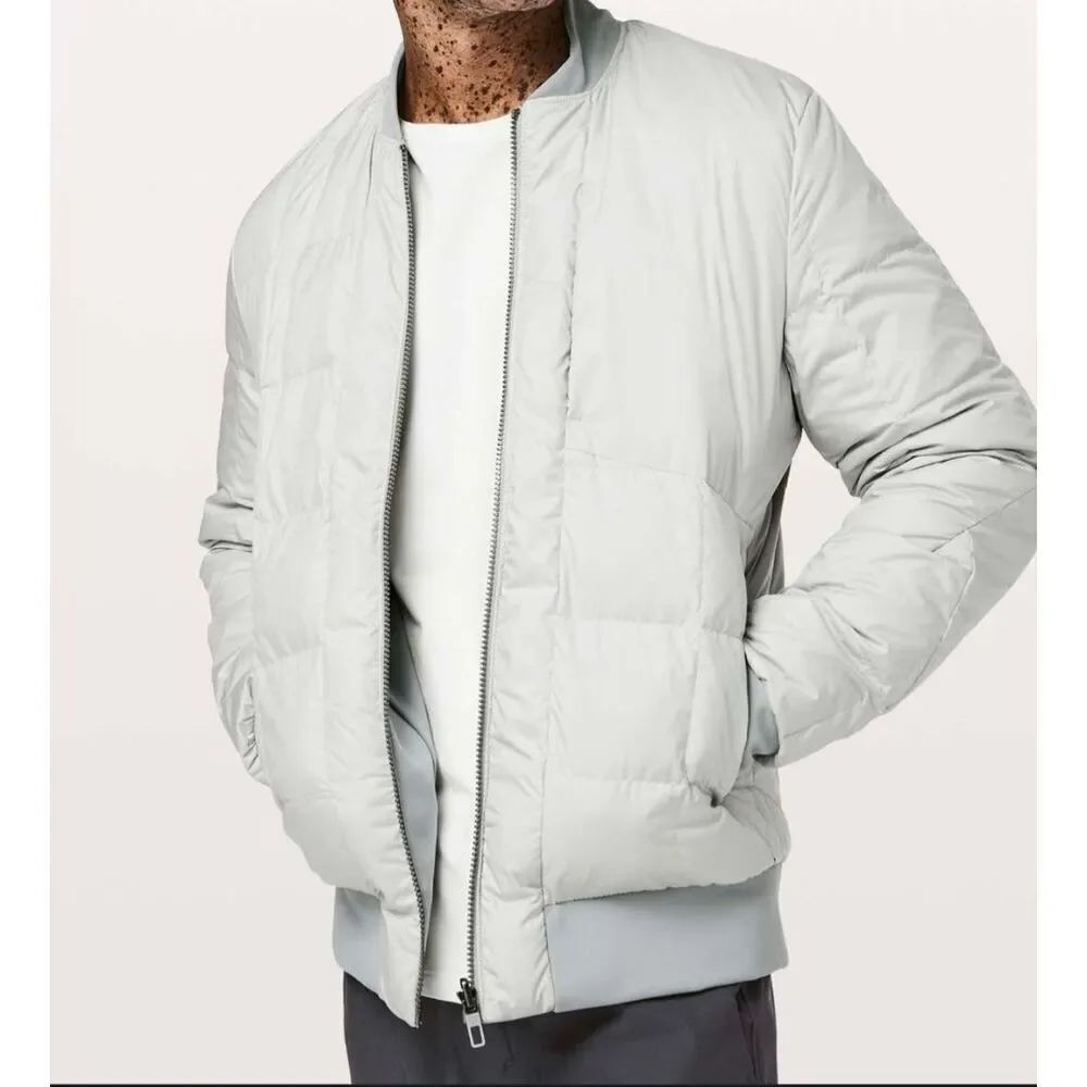 NWOT Lululemon About-Face Reversible Quilted Bomber Jacket Coat Men's XXL